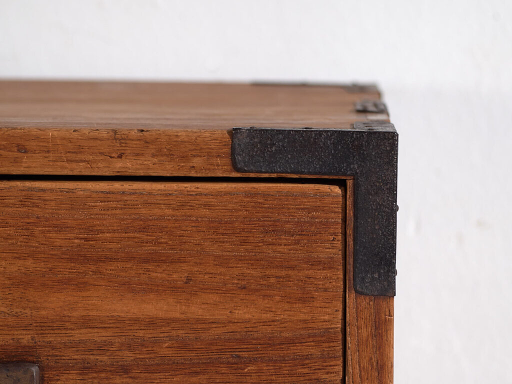 Cómoda antigua japonesa Tansu de comerciante - Periodo Taishō / Showa (c.1912-1945) #36