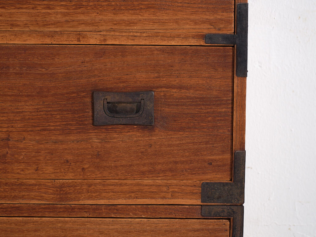 Cómoda antigua japonesa Tansu de comerciante - Periodo Taishō / Showa (c.1912-1945) #36