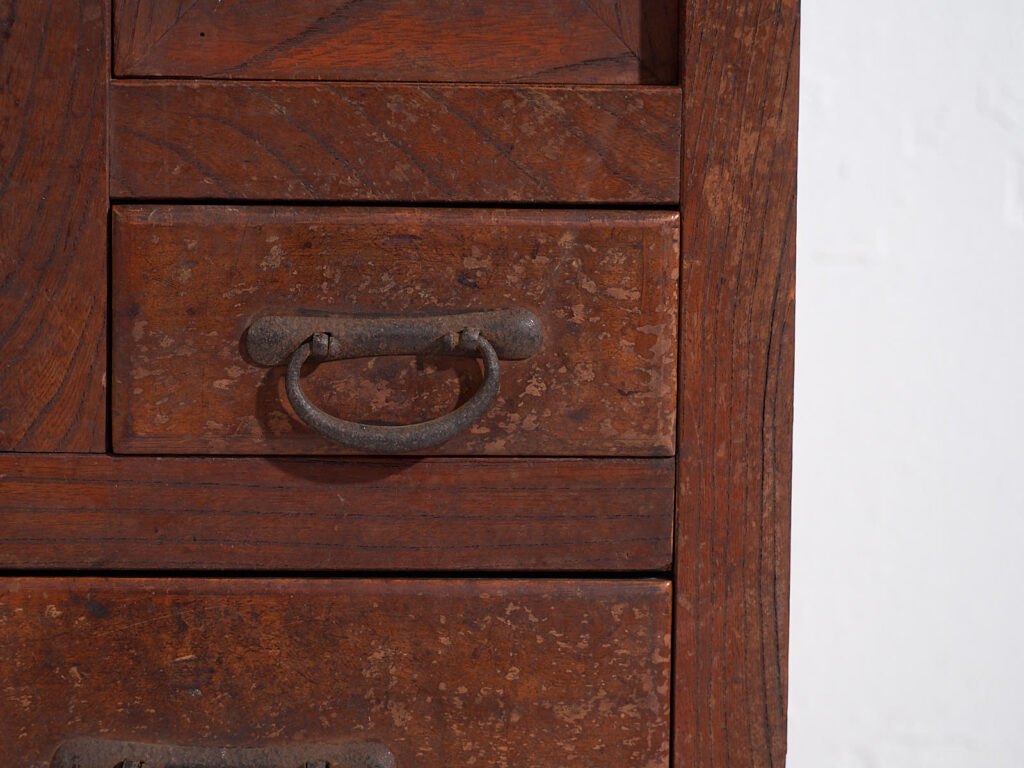 Armario Mizuya tansu japonés antiguo - Periodo Taishō / Showa (c.1912-1945) #38