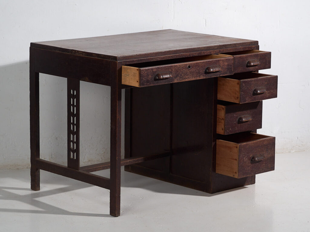 Escritorio japonés antiguo - Periodo Showa (c.1926-1970) #40
