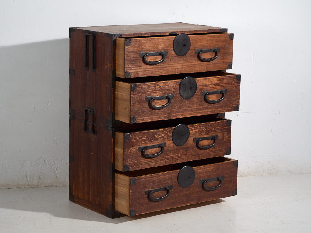 Antigua cómoda japonesa - Periodo Meiji / Taishō (c.1868-1926) #43