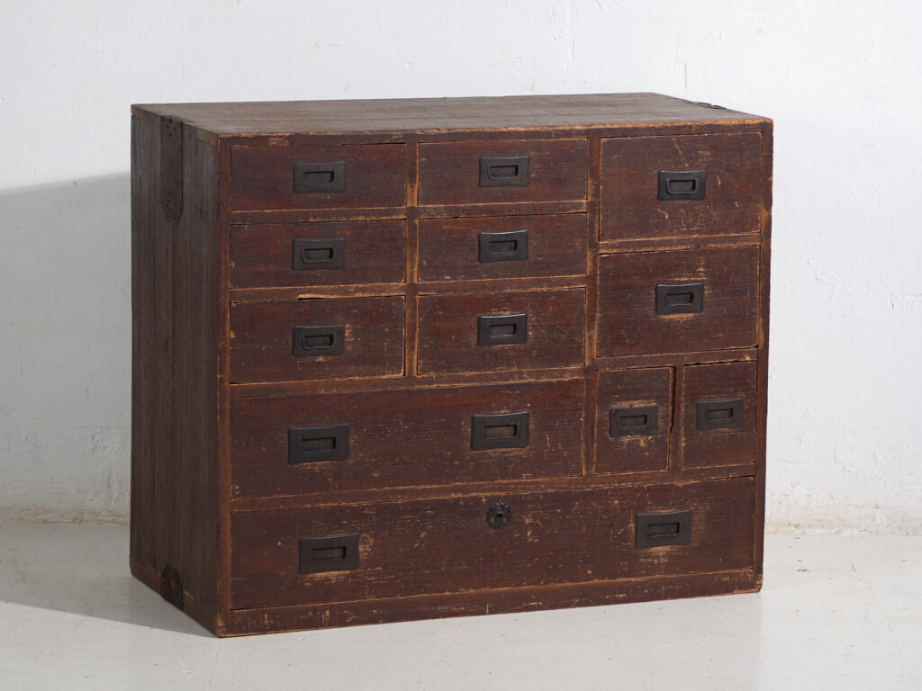 Cajonera japonesa antigua - Periodo Meiji / Taishō (c.1890-1926) #44