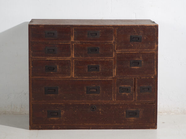 Cajonera japonesa antigua - Periodo Meiji / Taishō (c.1890-1926) #44