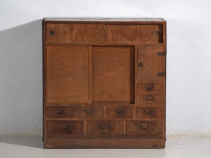 Cómoda de almacenamiento japonesa antigua - Periodo Meiji (c.1868-1912) #48