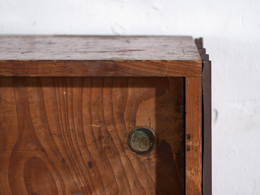 Cómoda de almacenamiento japonesa antigua - Periodo Meiji (c.1868-1912) #48