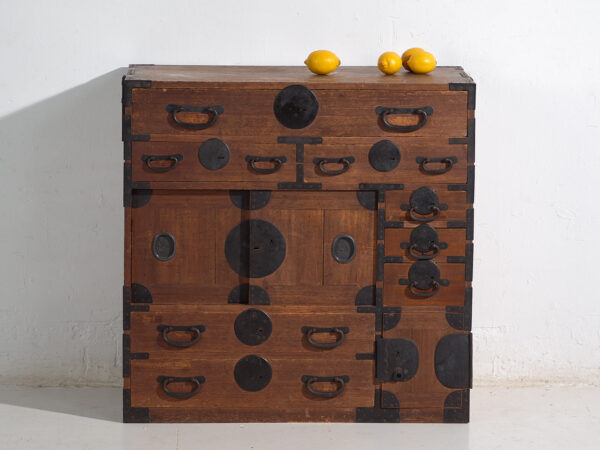 Tansu japonais ancien - Période Meiji / Taishō (c.1868-1926) #52