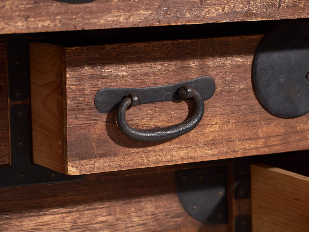 Tansu japonés antiguo - Periodo Meiji / Taishō (c.1868-1926) #52