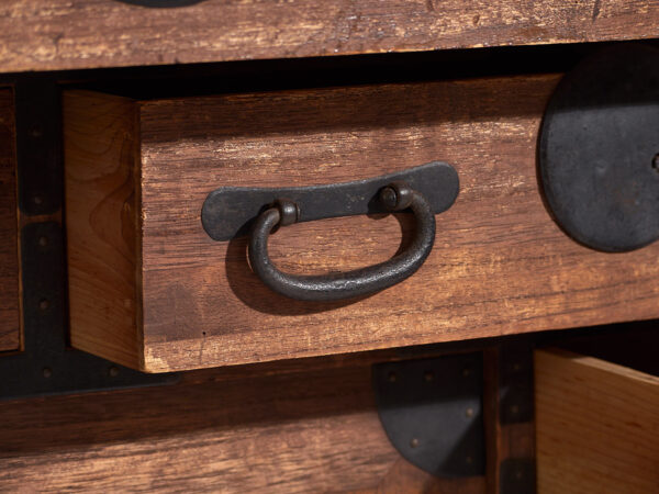 Tansu japonais ancien - Période Meiji / Taishō (c.1868-1926) #52