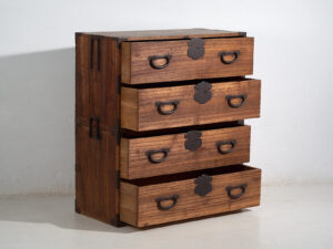 Tansu japonés antiguo - Periodo Meiji / Taishō (c.1890-1926) #57