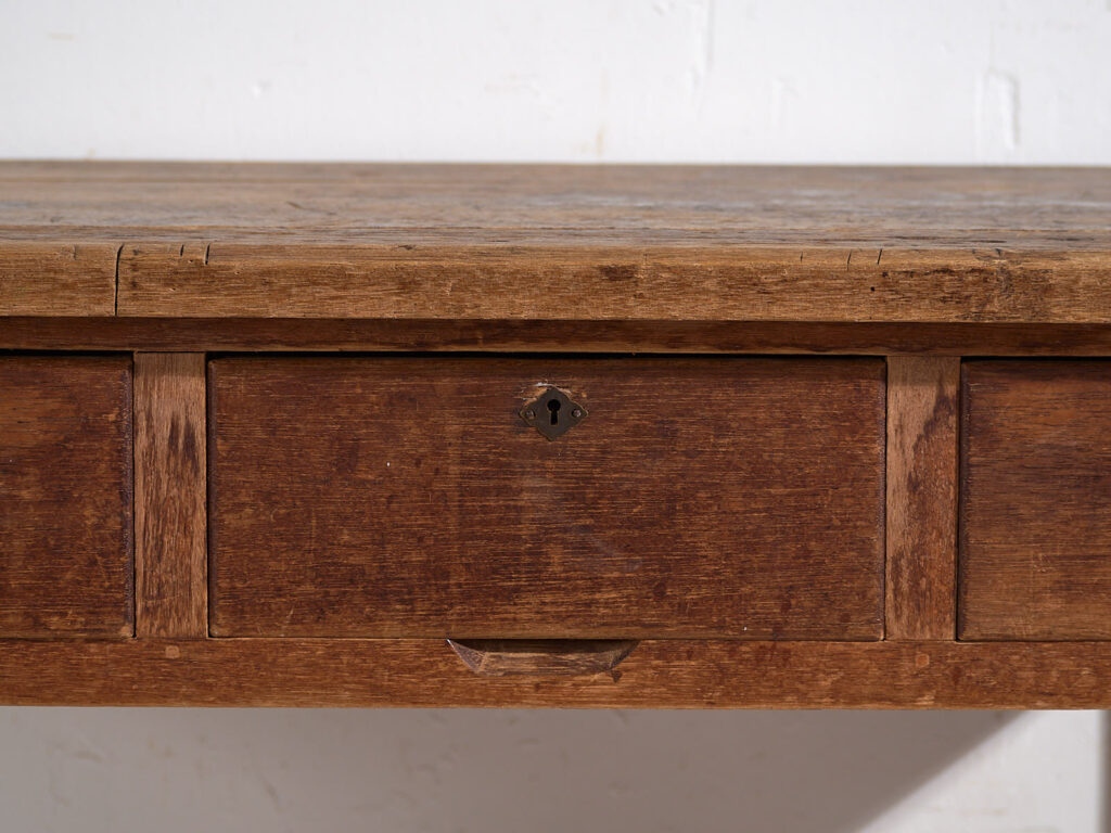 Mesa de trabajo japonesa antigua - Periodo Showa (c.1926-1970) #59