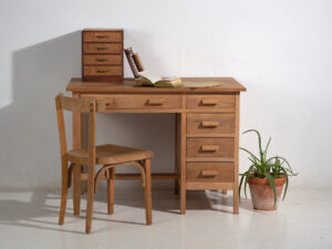 Antiguo escritorio japonés - Periodo Showa (c.1926-1970) #75