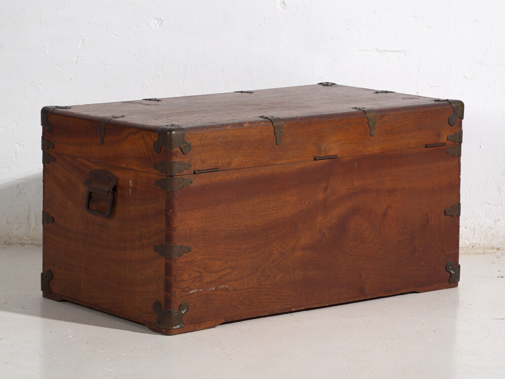 Arcón japonés antiguo de camphorwood - Periodo Meiji (c.1890-1912) #76