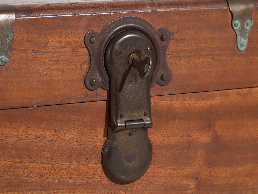 Arcón japonés antiguo de camphorwood - Periodo Meiji (c.1890-1912) #76