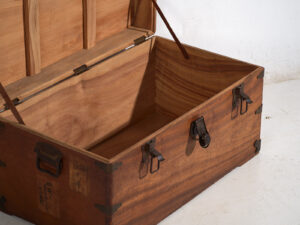 Arcón japonés antiguo de camphorwood - Periodo Meiji (c.1890-1912) #76