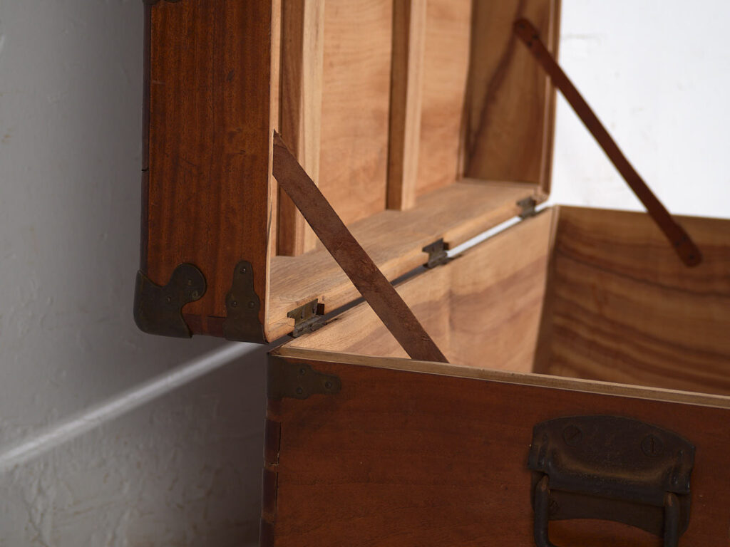 Arcón japonés antiguo de camphorwood - Periodo Meiji (c.1890-1912) #76