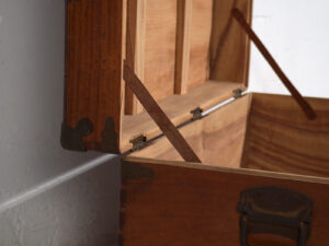 Arcón japonés antiguo de camphorwood - Periodo Meiji (c.1890-1912) #76