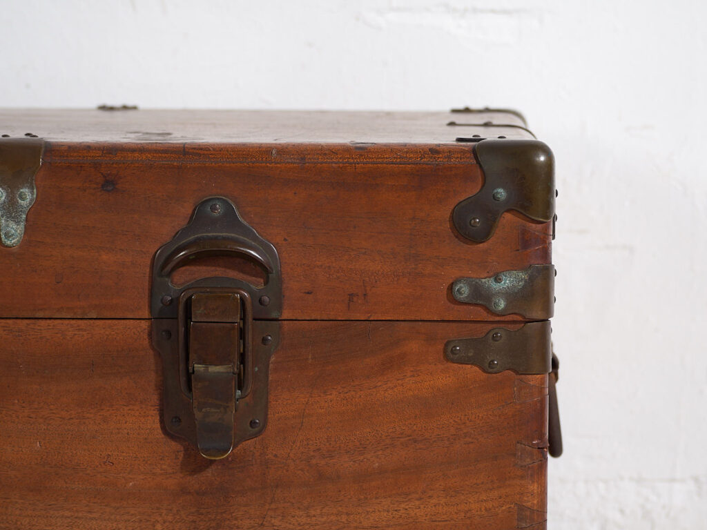 Arcón japonés antiguo de camphorwood - Periodo Meiji (c.1890-1912) #76