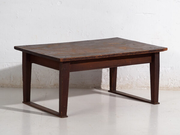 Mesa baja auxiliar Chabudai japonesa antigua - Periodo Showa (c.1926-1970) #78