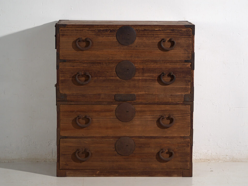 Cajonera Tansu japonesa antigua - Periodo Meiji / Taishō (c.1868-1926) #81