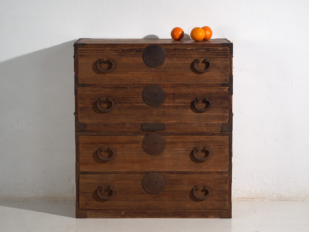 Cajonera Tansu japonesa antigua - Periodo Meiji / Taishō (c.1868-1926) #81