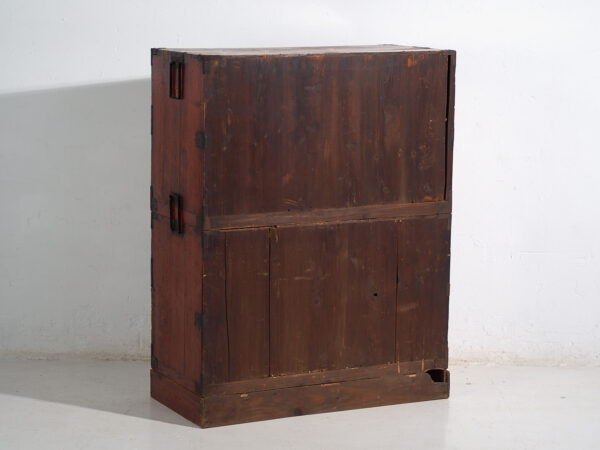Ancien Tansu japonais - Période Meiji / Taishō (c.1868-1926) #100