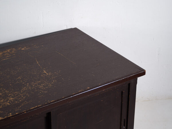 Japanese work table with storage space - Showa Period (c.1950-1979) #101