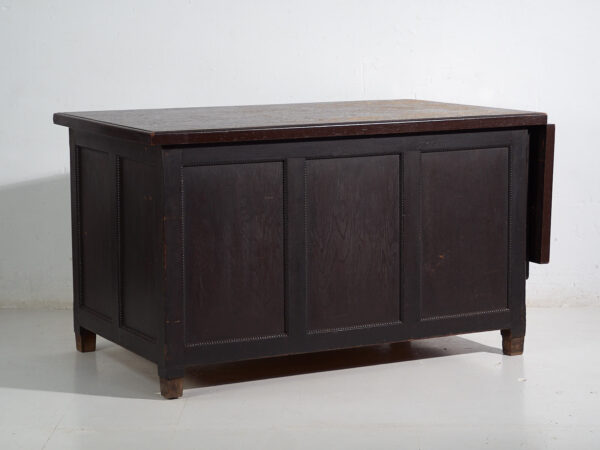 Japanese work table with storage space - Showa Period (c.1950-1979) #101