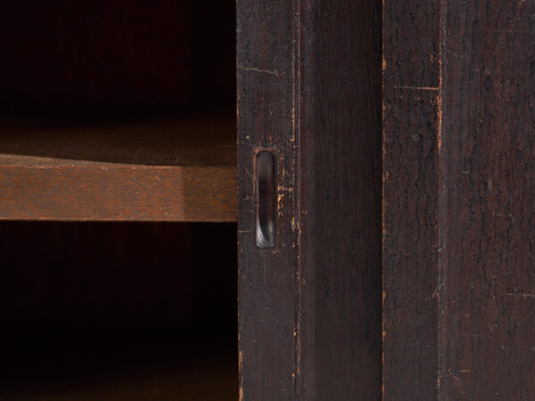 Japanese work table with storage space - Showa Period (c.1950-1979) #101