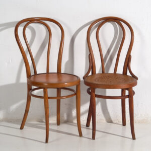 Antiguas sillas Thonet (c.1920). Conjunto de 2 piezas #7