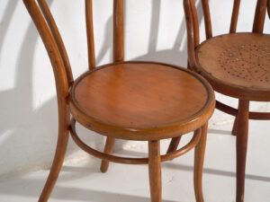 Antiguas sillas Thonet (c.1920). Conjunto de 2 piezas #7