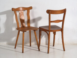 Antiguas sillas de comedor Thonet / TON (c.1920-1950). Conjunto de 8 piezas