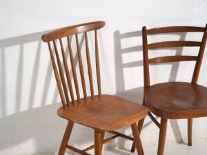 Antiguas sillas de comedor Thonet / TON (c.1920-1950). Conjunto de 8 piezas
