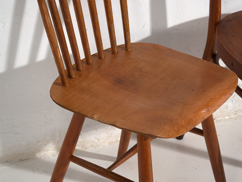 Antiguas sillas de comedor Thonet / TON (c.1920-1950). Conjunto de 8 piezas