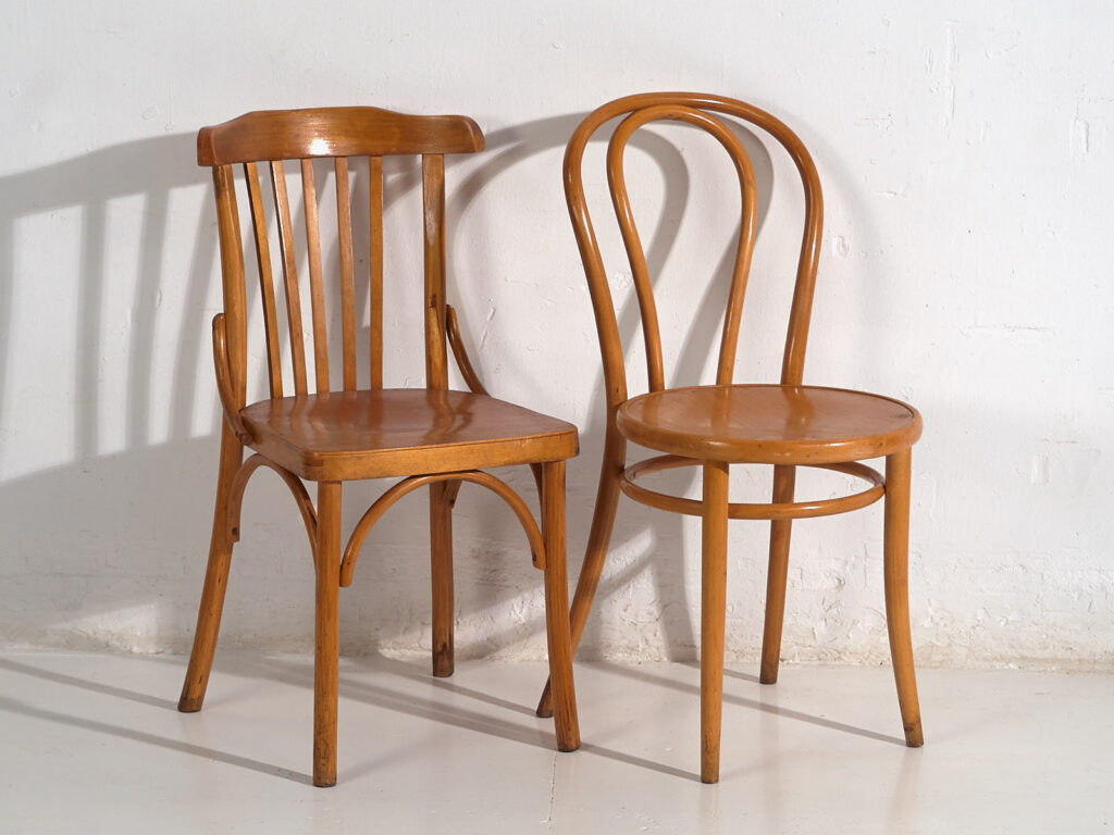 Antiguas sillas de comedor Thonet / TON (c.1920-1950). Conjunto de 8 piezas
