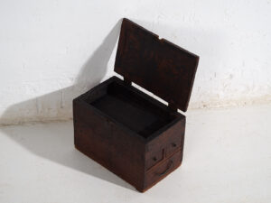 Caja–tansu japonesa antigua con cajones - Periodo Meiji Tardío (c.1890-1910) #25