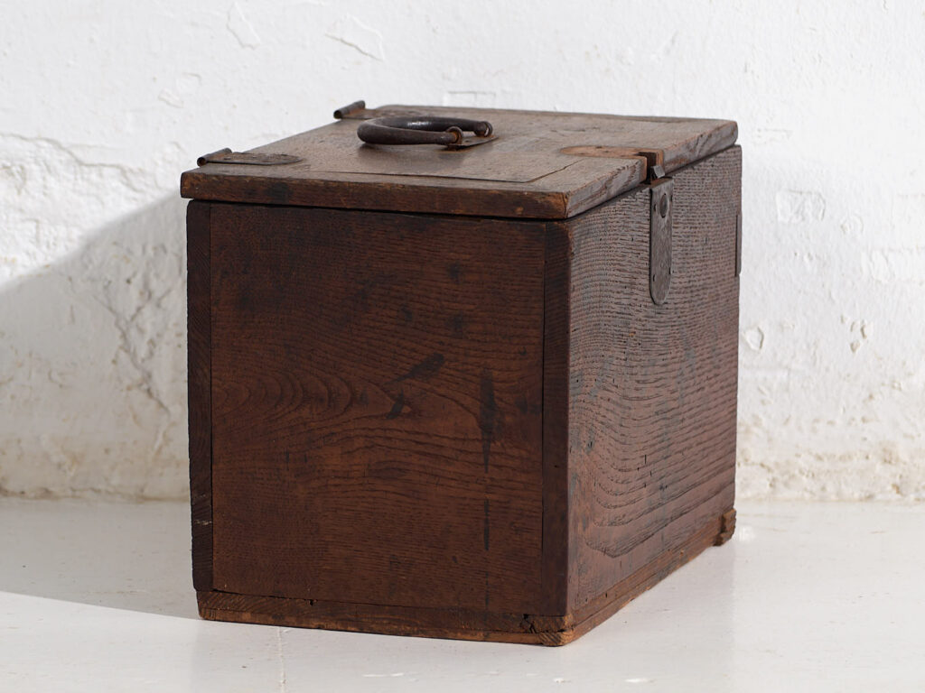 Caja–tansu japonesa antigua con cajones - Periodo Meiji Tardío (c.1890-1910) #25