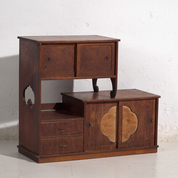 Compact Japanese tabletop tansu - Meiji Period (c.1890-1910) #38