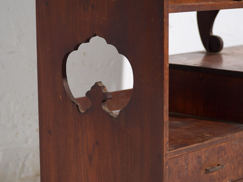 Tansu japonés compacto de sobremesa - Periodo Meiji (c.1890-1910) #38