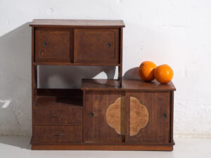 Tansu japonés compacto de sobremesa - Periodo Meiji (c.1890-1910) #38