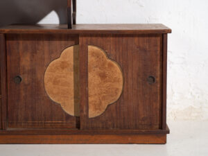 Tansu japonés compacto de sobremesa - Periodo Meiji (c.1890-1910) #38