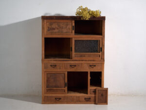 Armario tansu japonés antiguo (c.1912-1970) #47