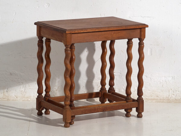 Tables gigognes suédoises en chêne (c.1900) #128