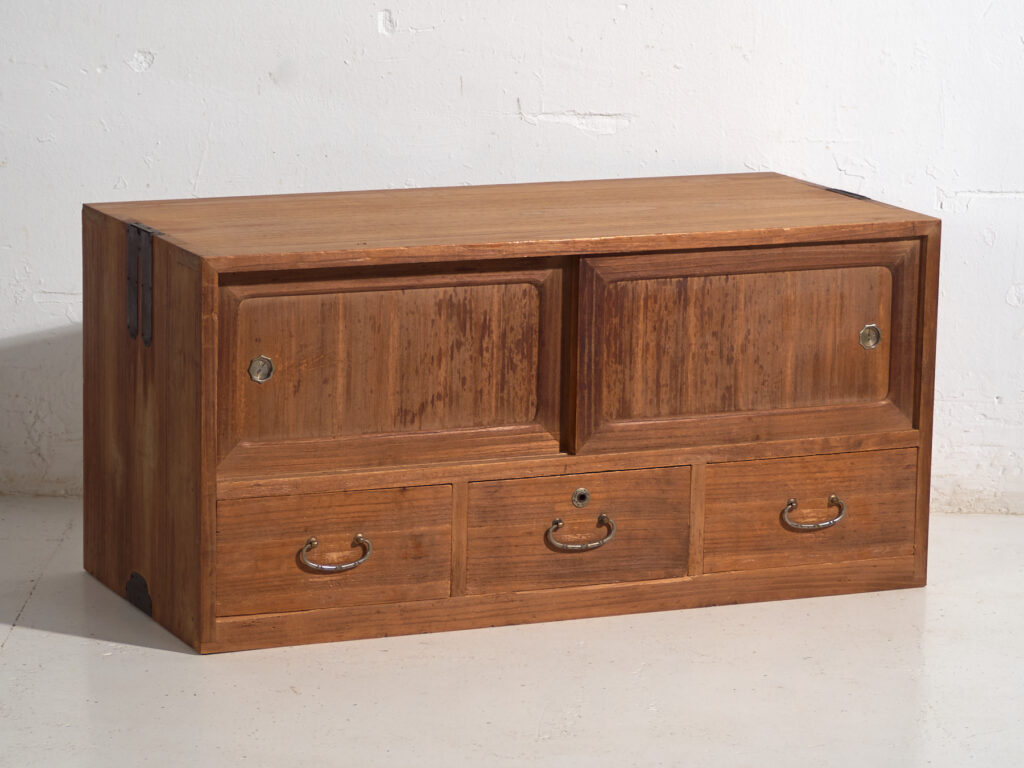 Antiguo Tansu bajo – Periodo Taishō / Showa (c.1920-1970) #19