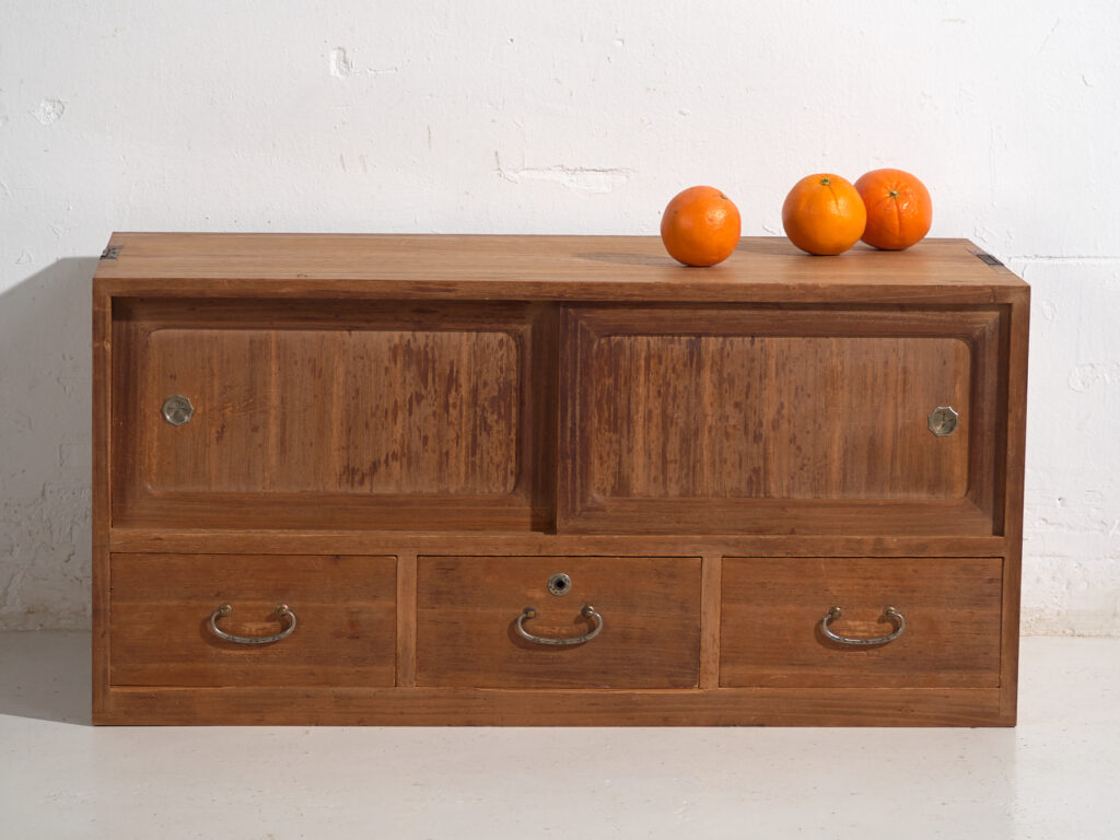 Antiguo Tansu bajo – Periodo Taishō / Showa (c.1920-1970) #19