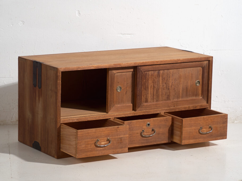 Antiguo Tansu bajo – Periodo Taishō / Showa (c.1920-1970) #19