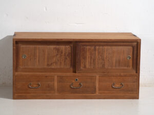 Antiguo Tansu bajo – Periodo Taishō / Showa (c.1920-1970) #19