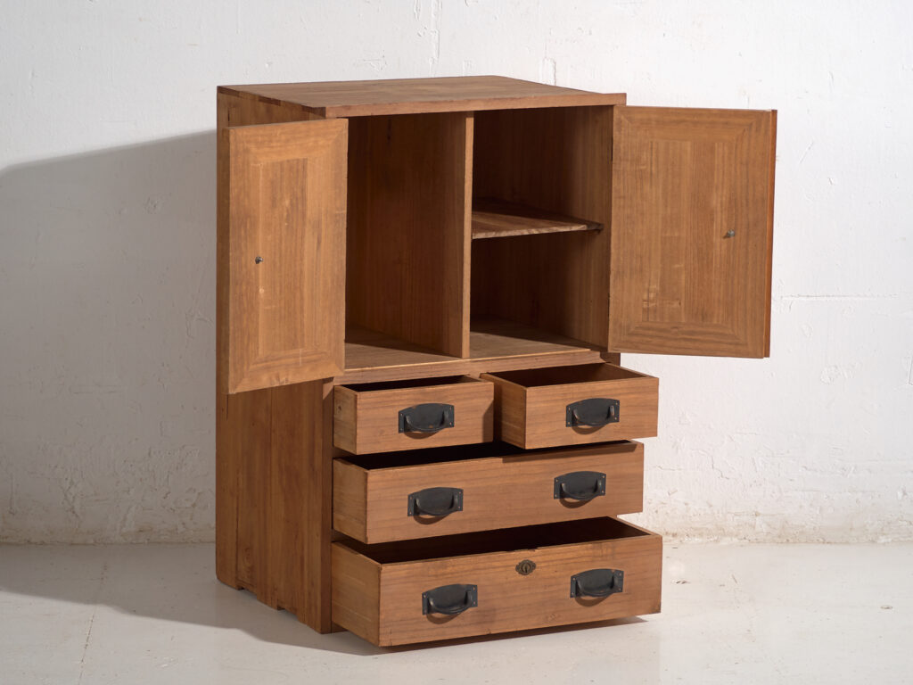 Pequeño armario japonés antiguo - Periodo Taishō / Showa (c.1920-1970) #22