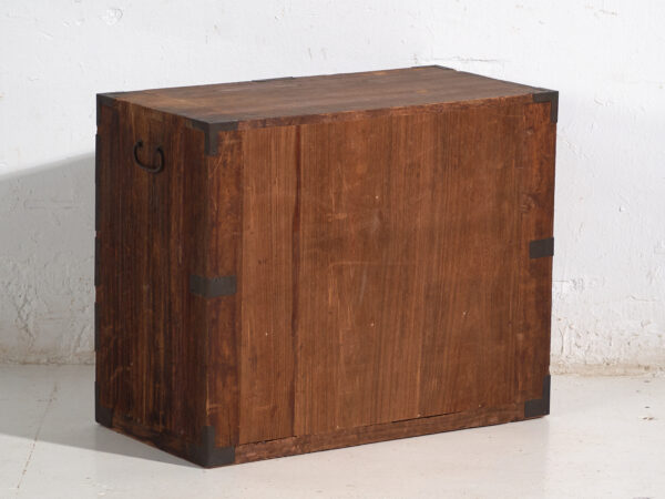 Pequeño tansu japonés antiguo – Periodo Meiji / Taishō (c.1890-1926) #26