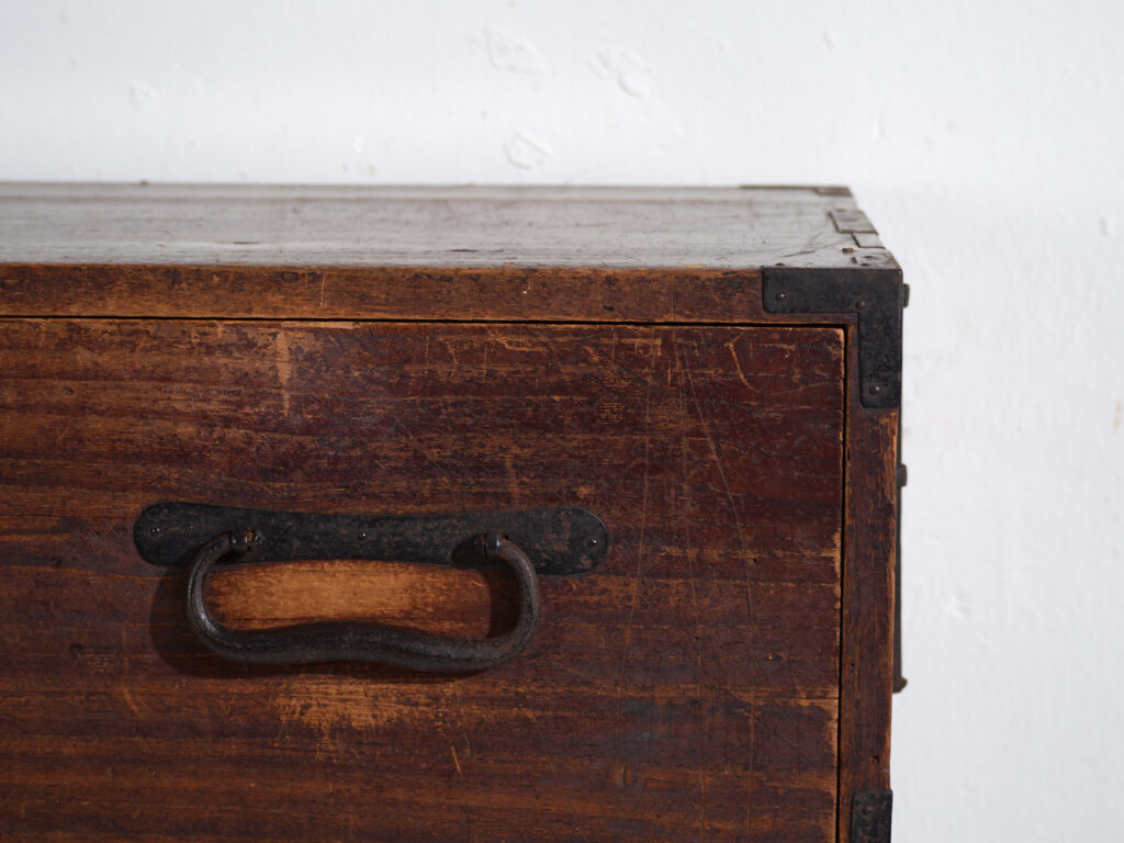 Cómoda antigua Tansu – Periodo Meiji /  Taishō (c.1868-1926) #33