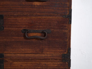 Cómoda antigua Tansu – Periodo Meiji /  Taishō (c.1868-1926) #33